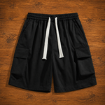 Drawstring Cargo Shorts