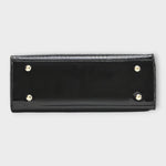 Olivia - Glossy Crocodile Pattern Handbag