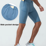 SportPro - Quick Drying Men Compression Shorts with Extra Pockets