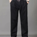 Street Style Loose-Fit Cotton Pants
