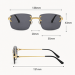 Beaumont Rimless Sunglasses