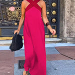 Ruby Stewart | Cross Halter Maxi Dress For Women