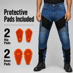 EKON Vented Armored Jeans