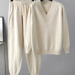 Evaris | Long Sleeve Two-Piece Set