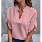 Bella | Short Sleeve Batwing Blouse
