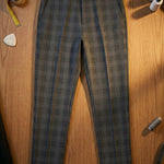 Dario Plaid Trousers