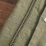 Enzo Linen Guayabera Shirt