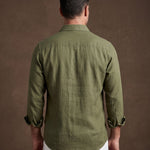 Enzo Linen Guayabera Shirt