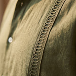 Enzo Linen Guayabera Shirt