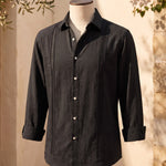 Enzo Linen Guayabera Shirt