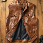 Ricardo Leather Vest