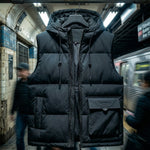 Ettore Hooded Puffer Vest