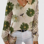 TAHLIA | COMFORT FLORAL SWEATER