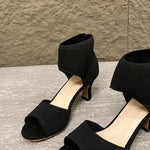 Camille | Stretch Comfort Heels