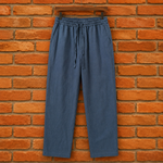 Relaxed Drawstring Tapered Trousers