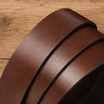Automatic Ratchet Leather Belt