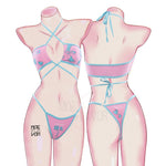 Love Retro Charm Anime Swimsuit