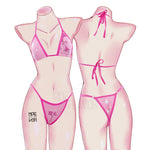 Sparkle Retro Charm Anime Swimsuit