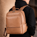 Minimalist Leather Backpack