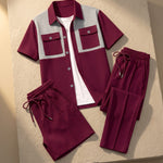 Giorgio Waffle-Knit Coordinate Set