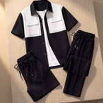 Giorgio Waffle-Knit Coordinate Set