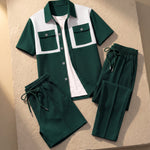 Giorgio Waffle-Knit Coordinate Set