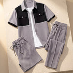 Giorgio Waffle-Knit Coordinate Set