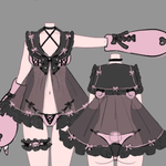 Gloomy Bear Jirai Kei Babydoll