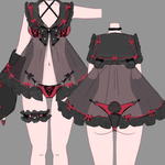 Gloomy Bear Jirai Kei Babydoll