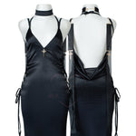 Gold Drip Nun Chain Dress