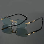 Nexis Cut Edge Rimless Sunglasses