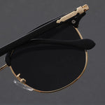 Vincent Noir Clubmaster Sunglasses