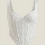 Luxurious Freya Top with Lace Details