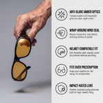 EKON NightShield™ - Anti Glare Night Driving Glasses