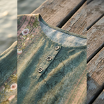 Flora | Vintage Floral Print Blouse