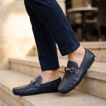 Igor Pebbled Leather Loafer