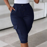 Isabelle Stretch Cargo Capris