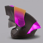 EKON Purple Iridescent Modular Helmet