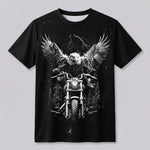 EKON Eagle Rider Motorcycle Graphic T-Shirt