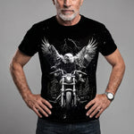 EKON Eagle Rider Motorcycle Graphic T-Shirt
