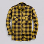 EKON Plaid Motorcycle Shirt