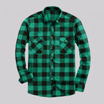 EKON Plaid Motorcycle Shirt