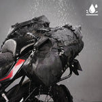 EKON 2-Piece Waterproof Moto Saddle Bags