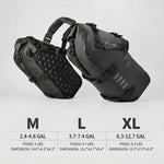 EKON 2-Piece Waterproof Moto Saddle Bags