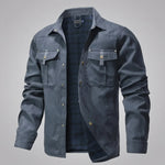 EKON Plaid-Lined Western Jacket