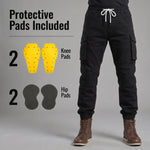 EKON Multi-Pocket Riding Joggers