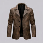 EKON Vintage Moto Blazer Jacket
