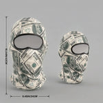 EKON Money-Print Riding Balaclava