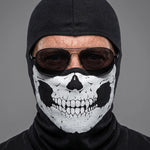EKON Skull-Graphic Moto Balaclava
