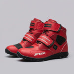 EKON Reinforced Secure-Fit Moto Shoes